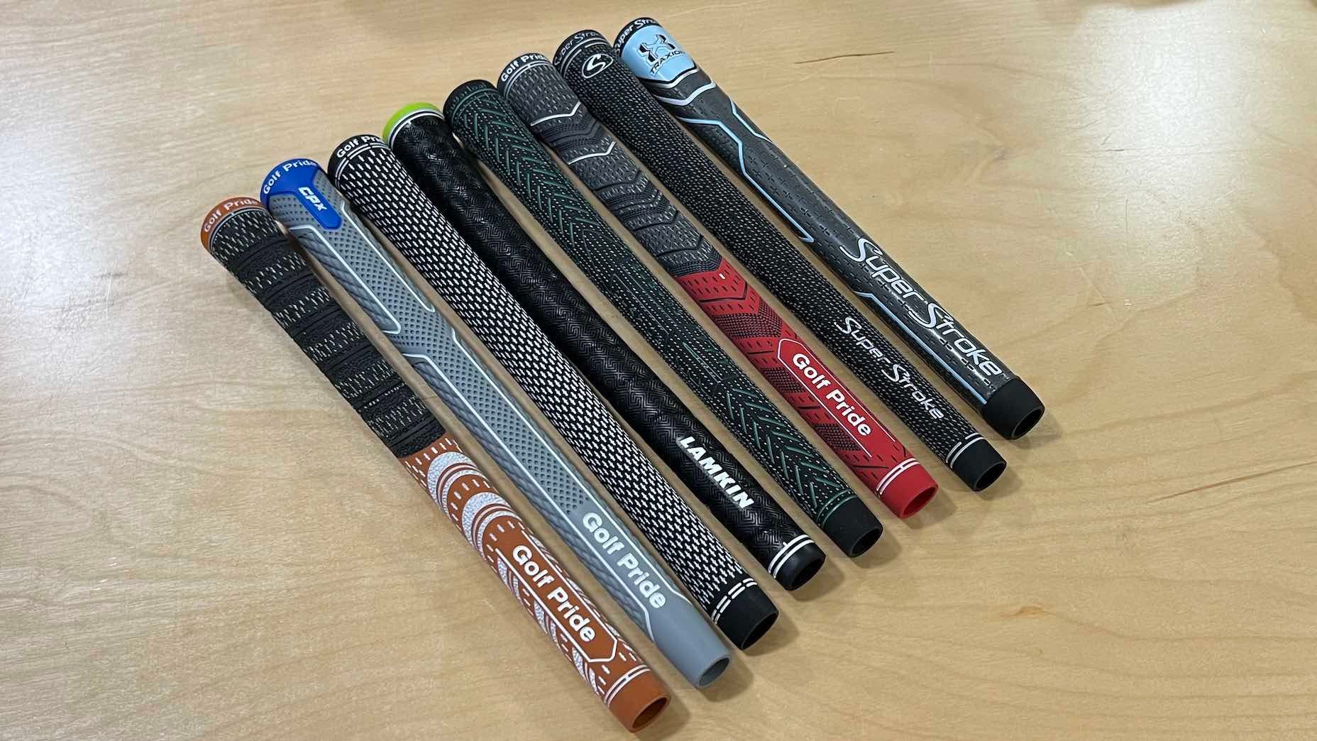 Various golf grips 2024