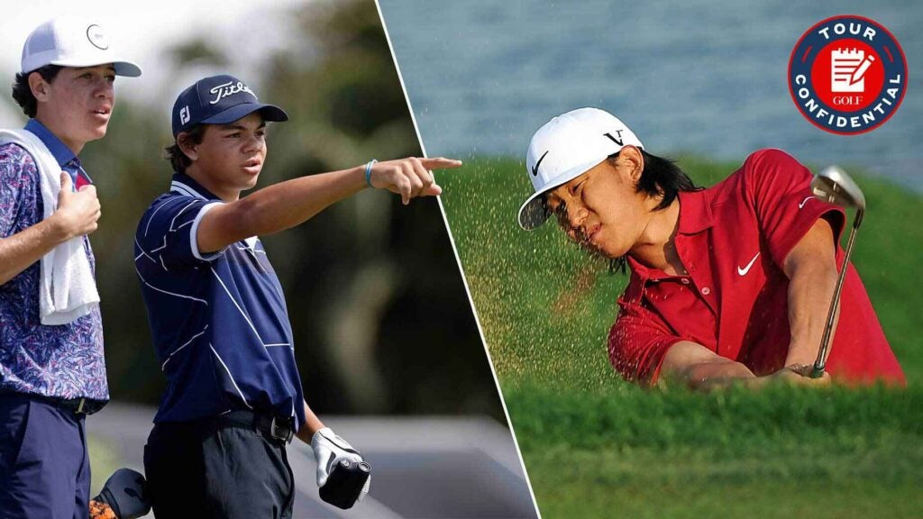 Charlie Woods and Anthony Kim were both in the spotlight this week