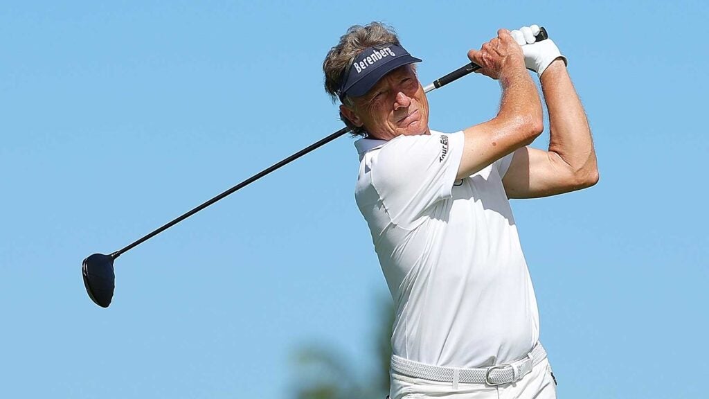 Bernhard Langer tears achilles, would-be final Masters start in doubt