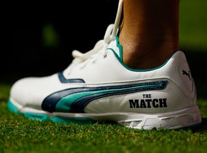 Lexi Thompson's Puma shoes at The Match 2024.