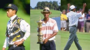 Tiger Woods in the 1990s.