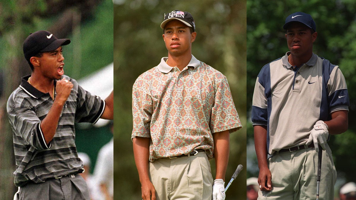 Tiger Woods in the 1990s.