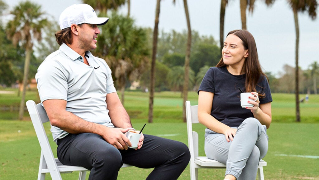 Brooks Koepka joins Claire Rogers on the Scoop.