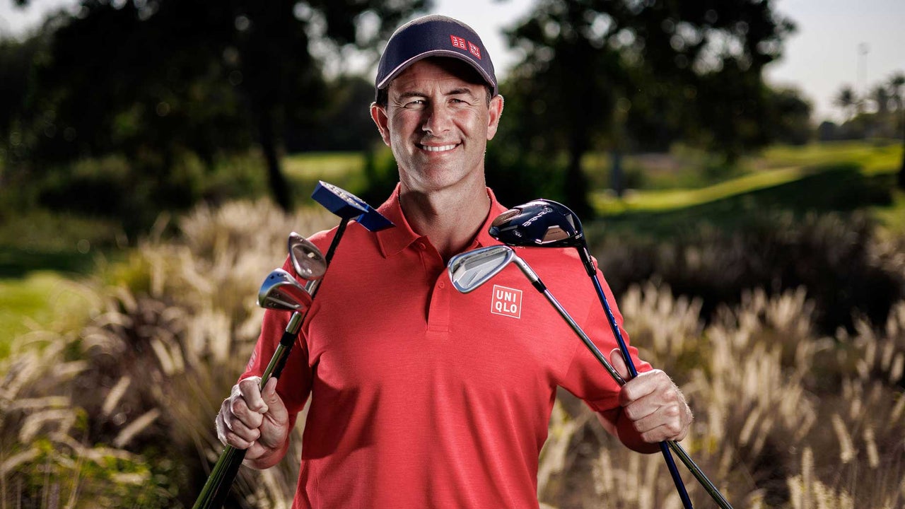 It's in the bag Adam Scott's equipment journey is unlike any other