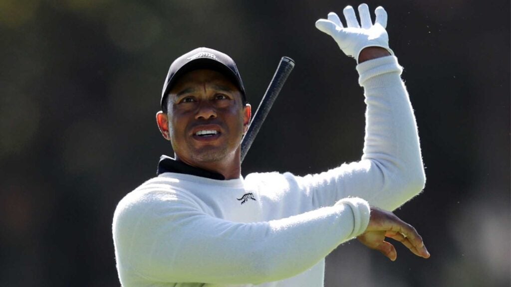 The tense moments after Tiger Woods' internet-shattering shank