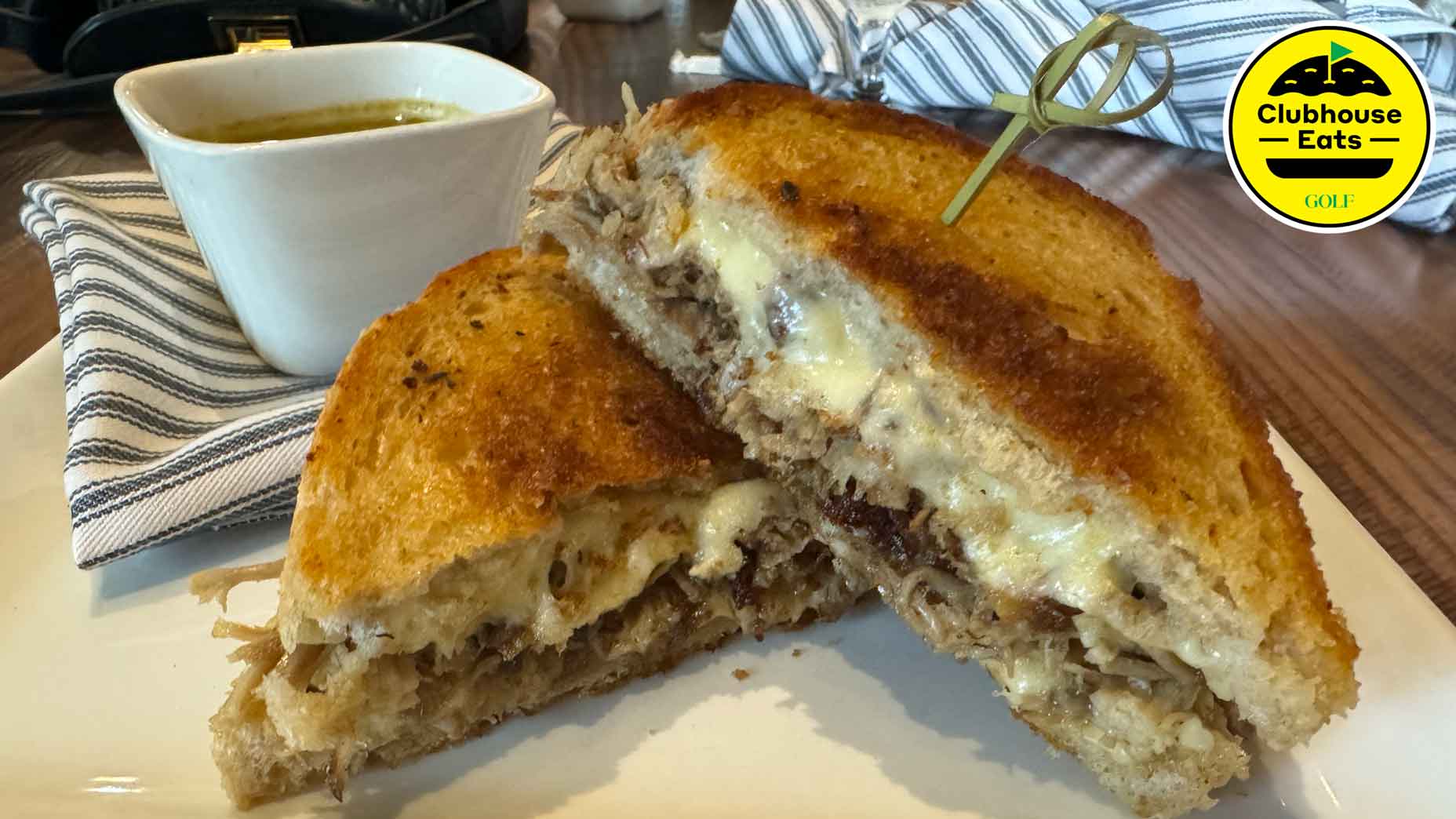 The Westin Kierland's showstopping Green Chile Pork Grilled Cheese.