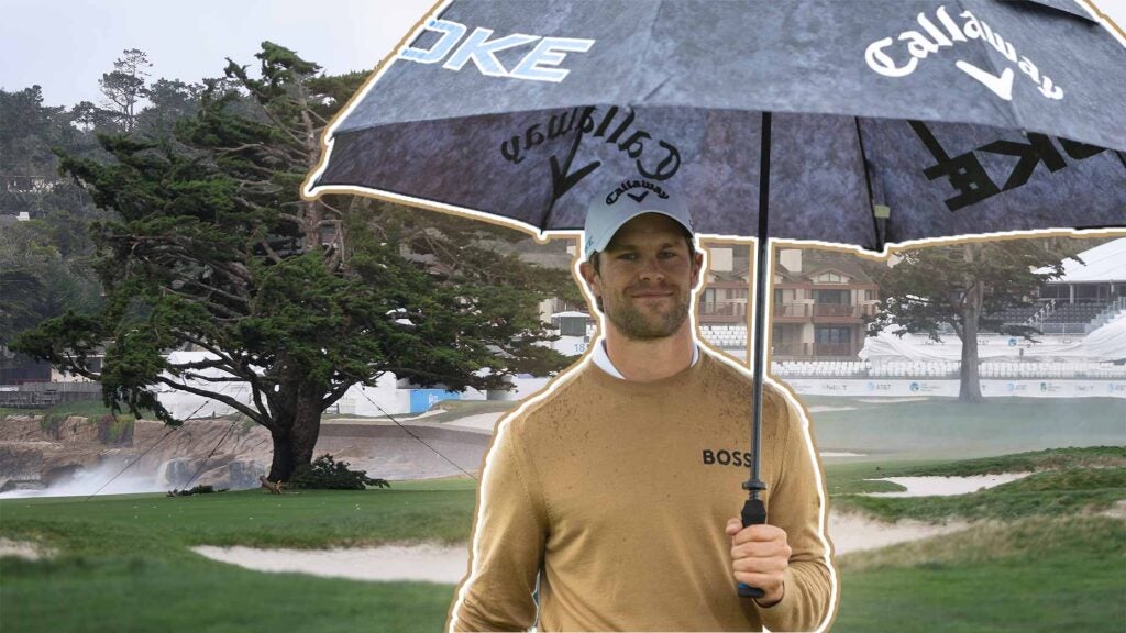 Pro reveals just how wild Pebble weather was during shortened AT&T Pro-Am