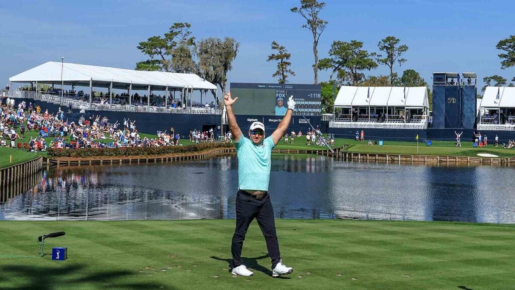 Pro makes Players hole in one. But it was different from every other one
