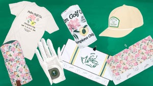 Items from Palm Golf Co.'s Masters collection