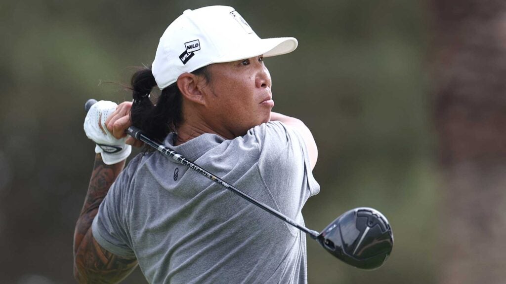 Eventful Anthony Kim round shows rust (in more ways than one)