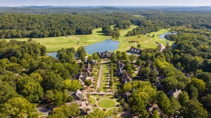 An aerial view of Barnsley Resort in Adairsville, Ga.