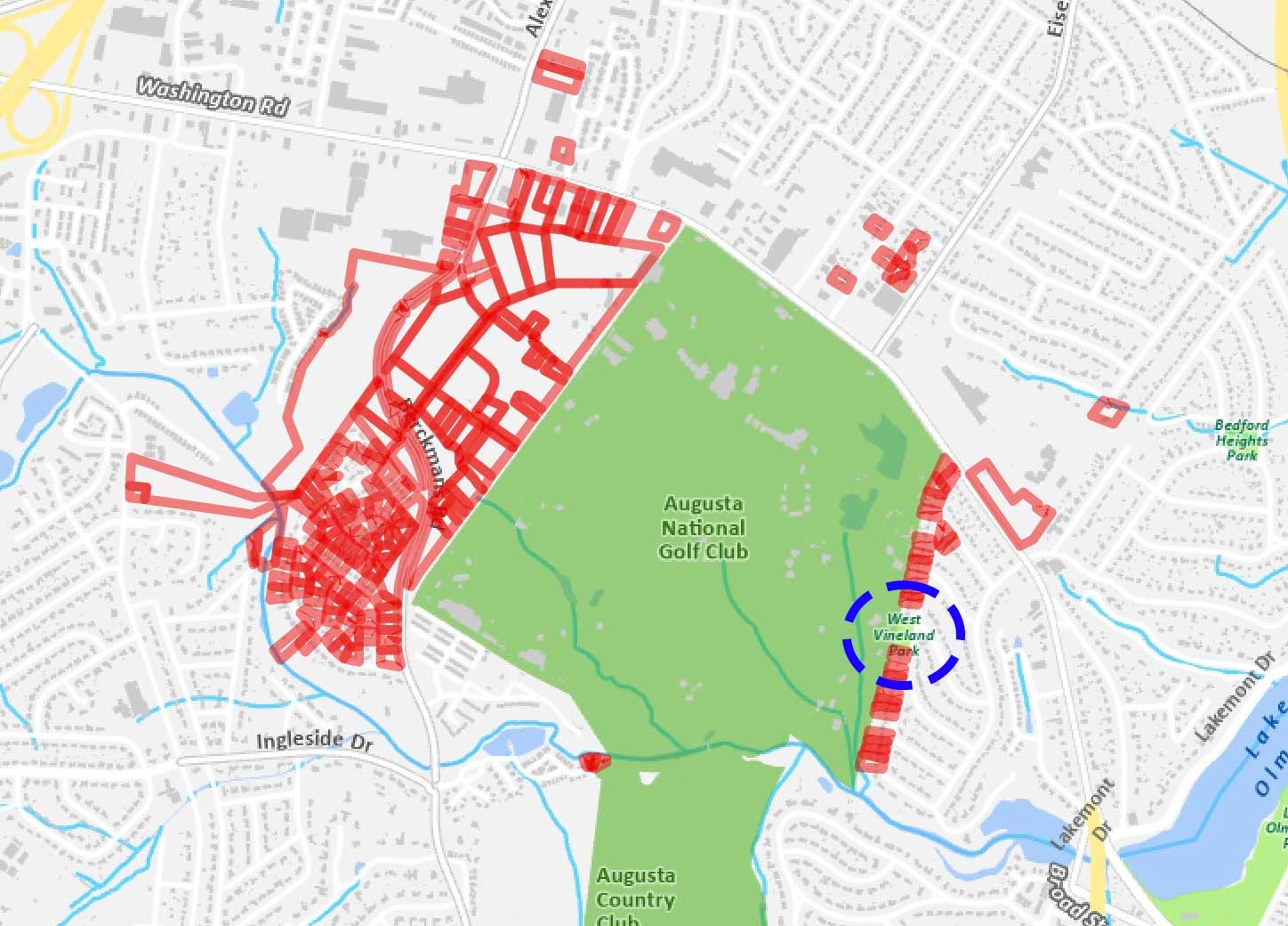 Augusta National land ownership