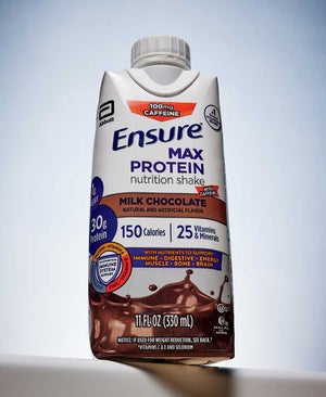 a bottle of Ensure Max Protein