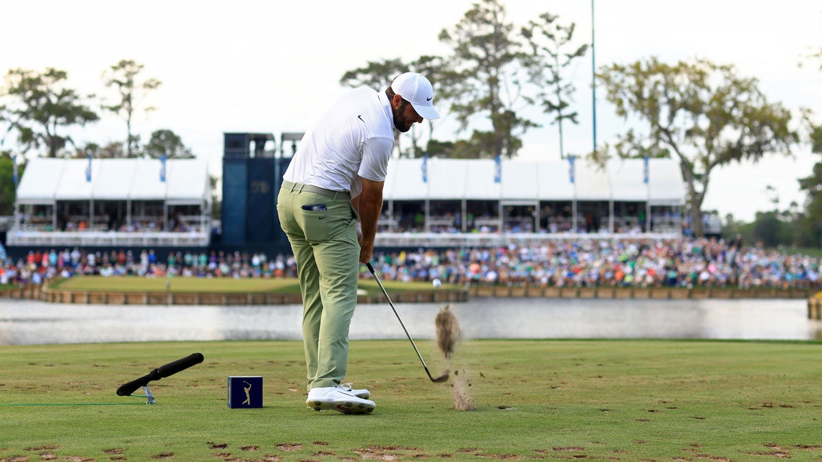 Scottie Scheffler at the 2024 Players Championship.