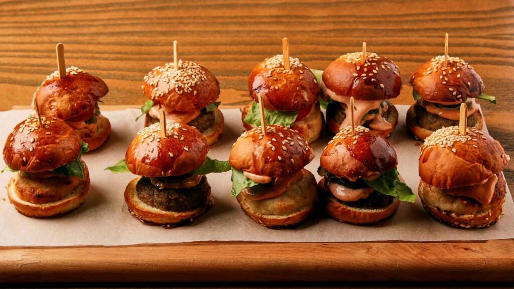 Scottie Scheffler's Masters Champions Dinner features a twist on sliders