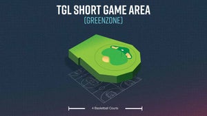 rendering of TGL short-game area