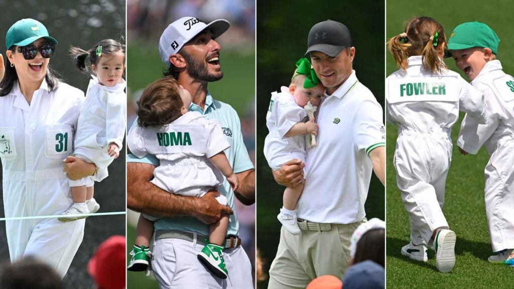 PHOTOS: 20 sweet moments from the Masters Par 3 Contest on Wednesday