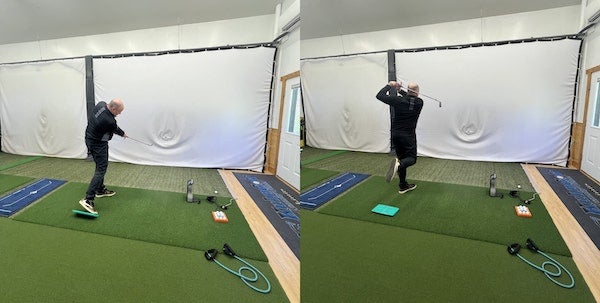 3 drills improve clubhead path stability drill