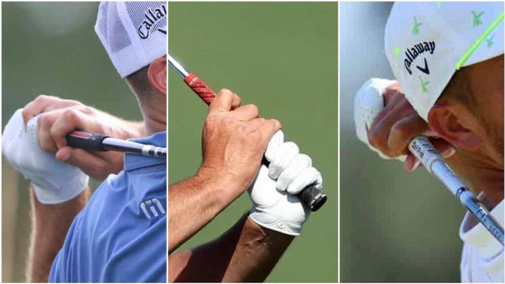 What grips do Callaway's top golfers use? Here are the specs for 11 of them