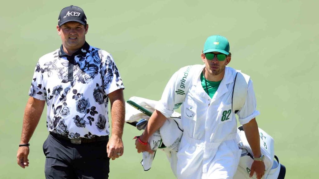 Patrick Reed hit into trees. His caddie then roasted him with 9 words