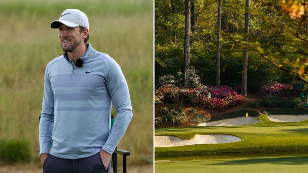 Harry Kane shares relatable story from playing Augusta National's 12th hole