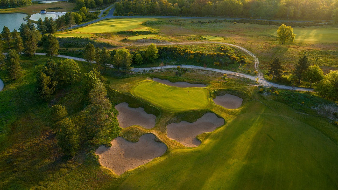 les bordes new course 9th hole