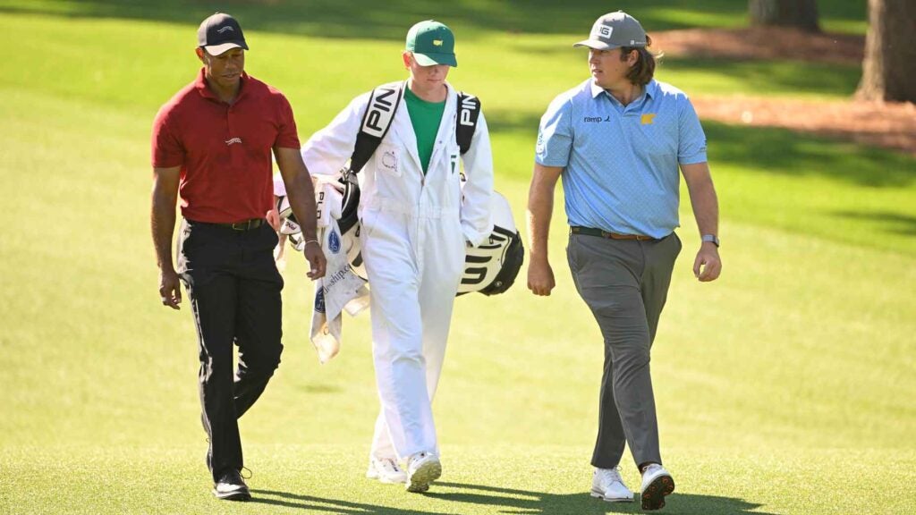 What it's like to play with Tiger Woods at the Masters