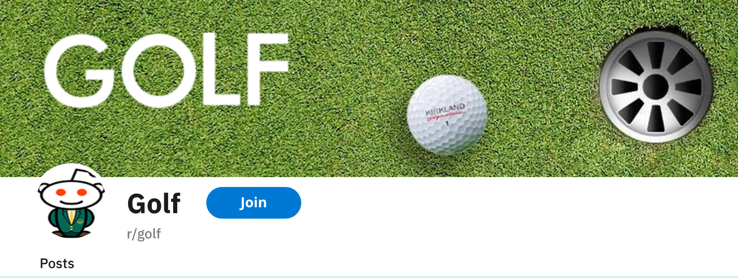 reddit golf banner