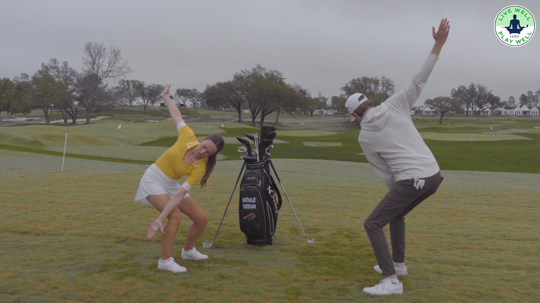 nathalie filler and zephyr melton stretch on the range