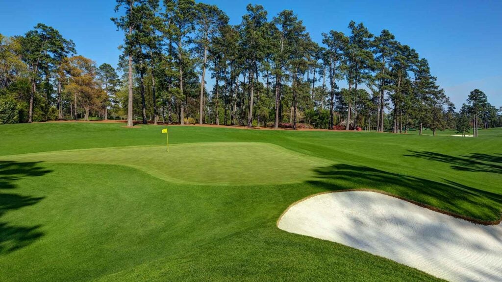 The par-4 3rd hole at Augusta National Golf Club.