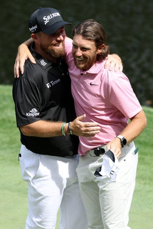 Shane Lowry and Tommy Fleetwood