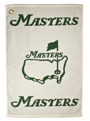 a masters golf towel