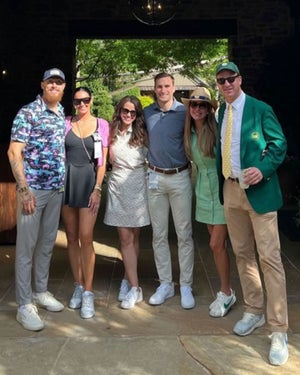 The Kittles, Cousins and Mannings at the Masters.