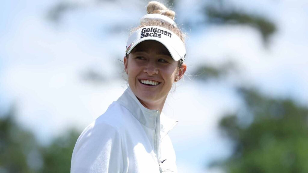 nelly korda smiles during the final round of the 2024 chevron championship