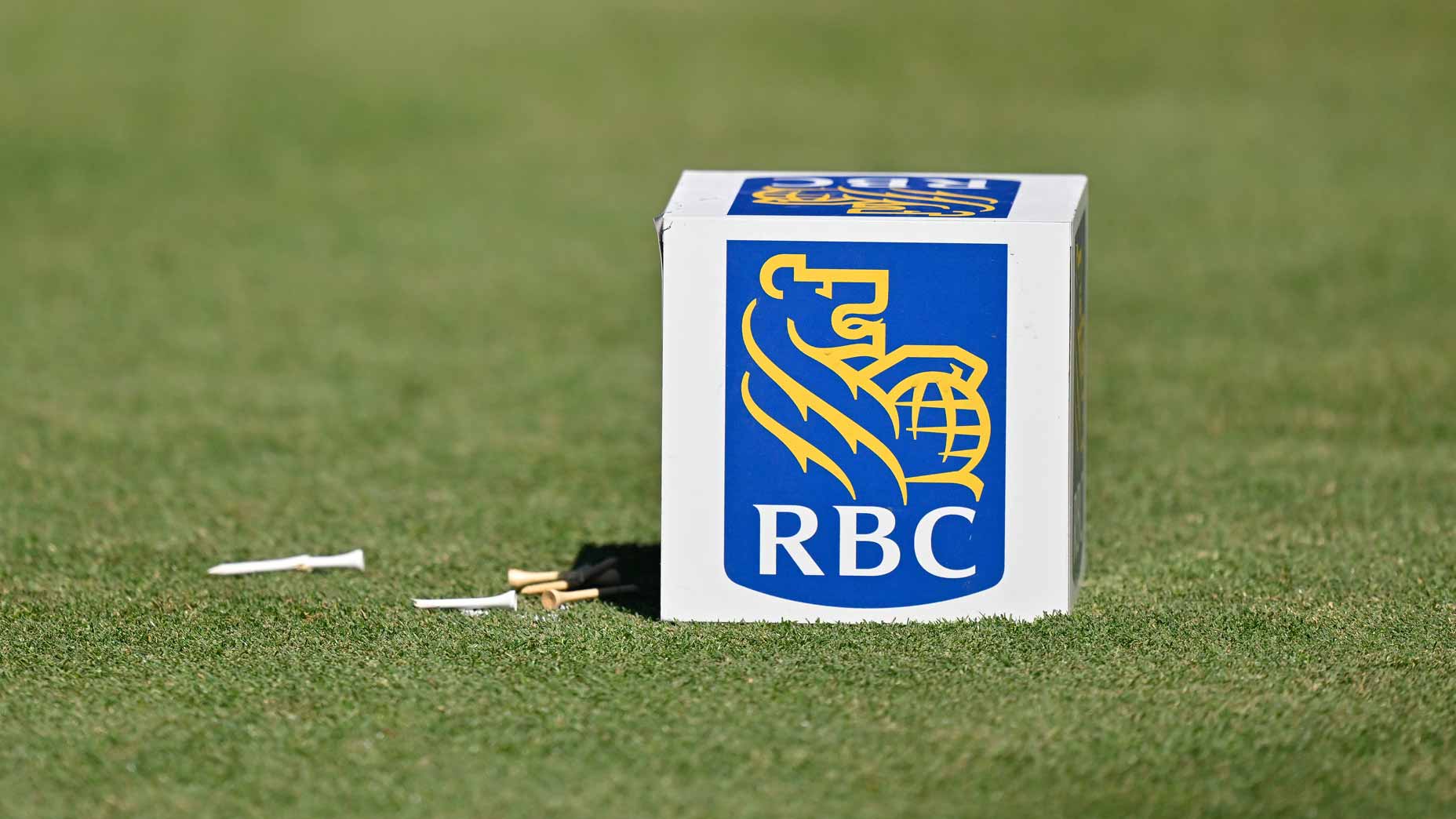 RBC Heritage tee marker pictured on tee at Harbour Town