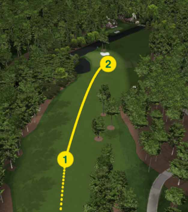 scottie scheffler shot tracker on no. 11