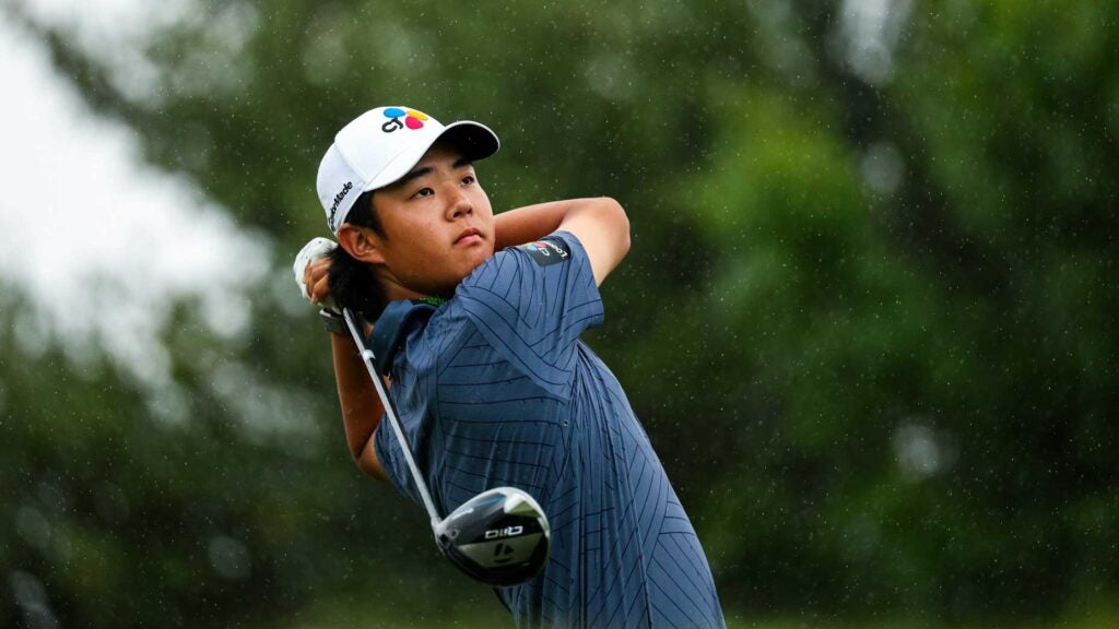 Kris Kim at the CJ Cup Byron Nelson.