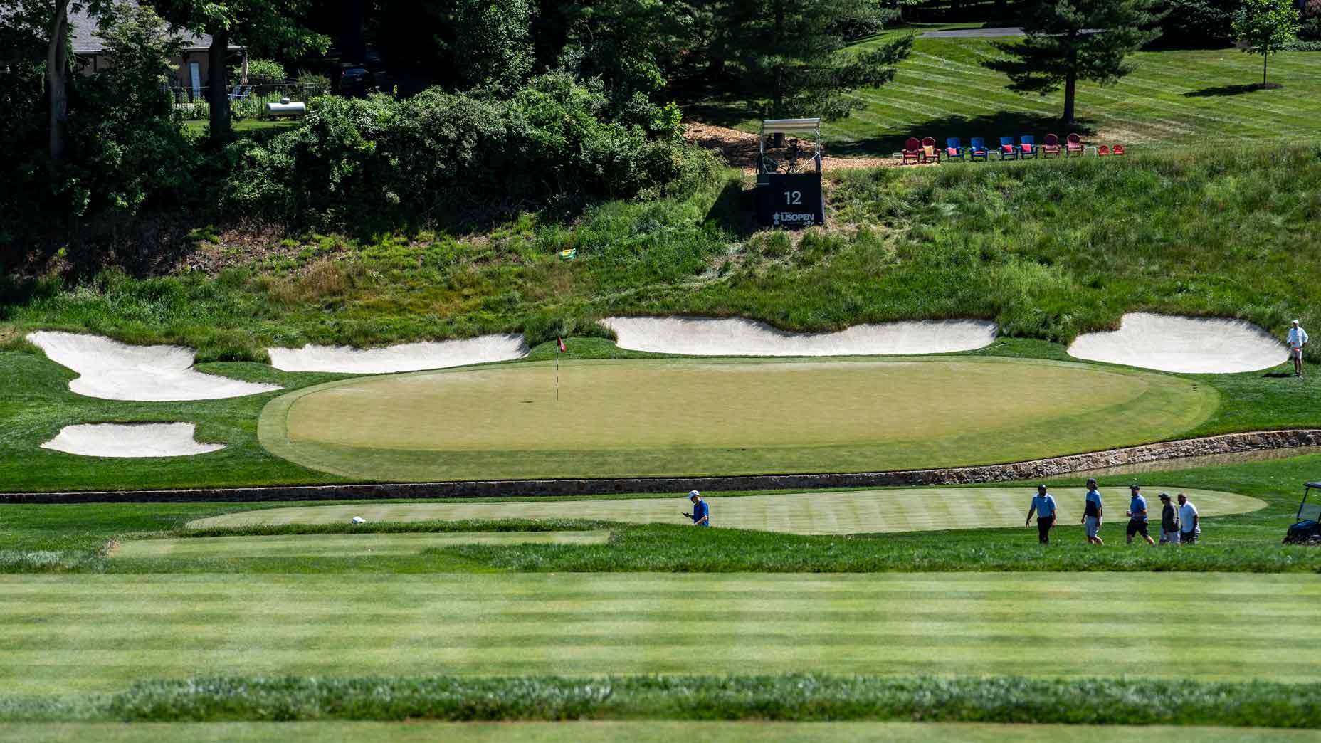 The 12th hole at Lancaster Country Club.