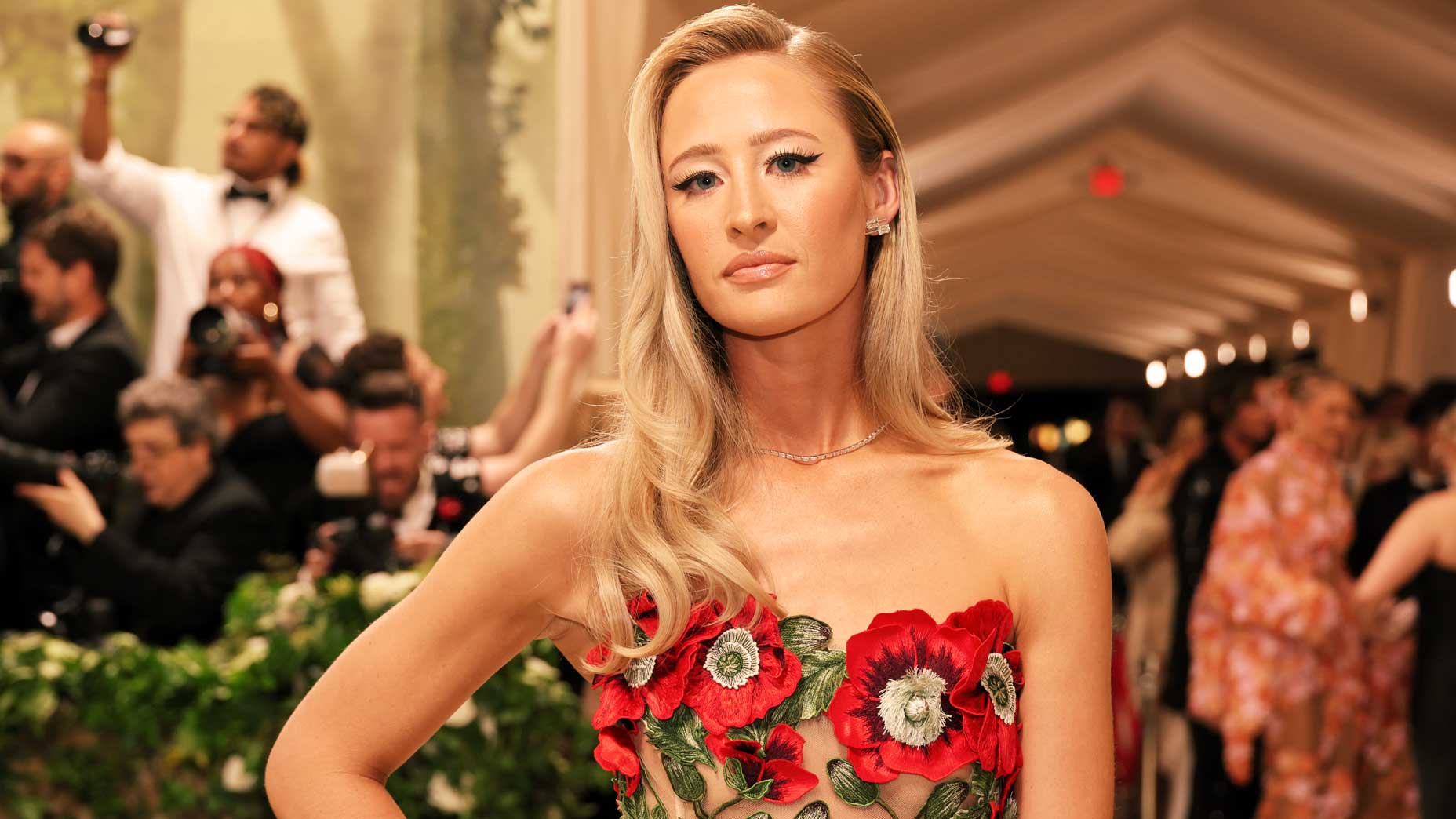 Nelly Korda attended Monday's Met Gala in New York City.