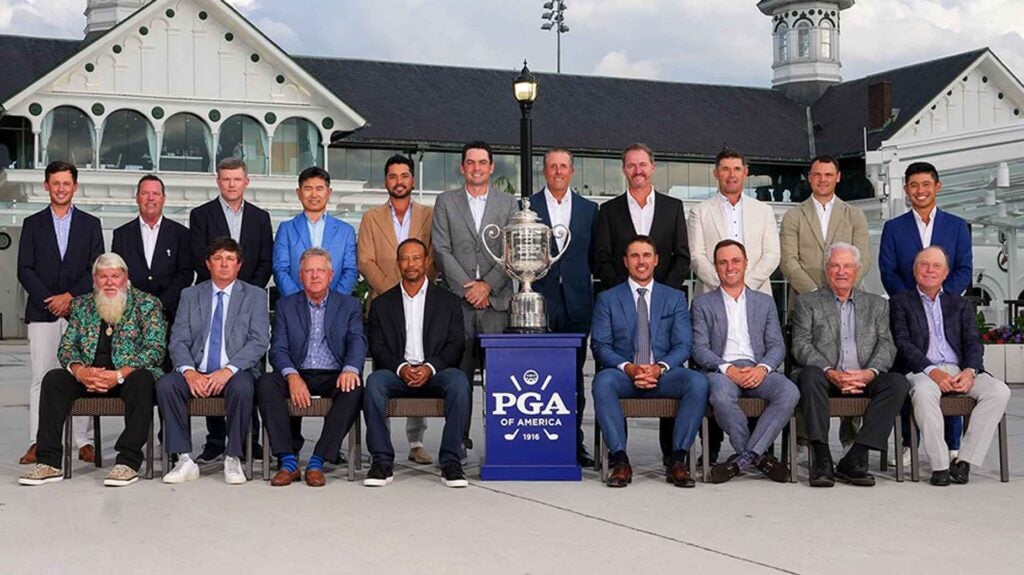 Rich Beem explains the PGA champions' gift-giving tradition and other details from the champions dinner