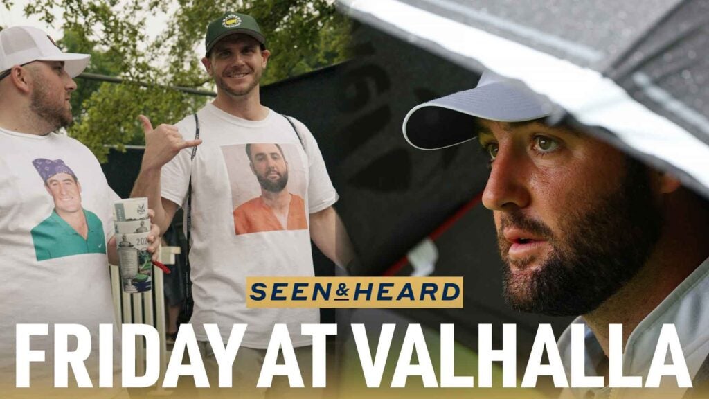 Inside Scottie Scheffler's chaotic morning | Seen and Heard at Valhalla Day 5