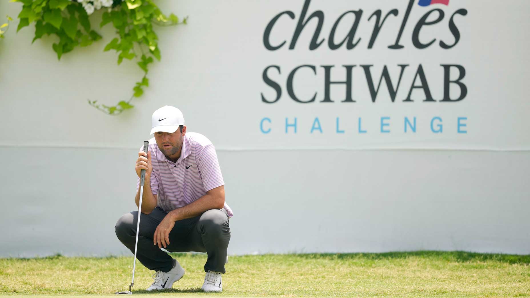 2024 Charles Schwab Challenge Final Round Scottie Scheffler Chasing