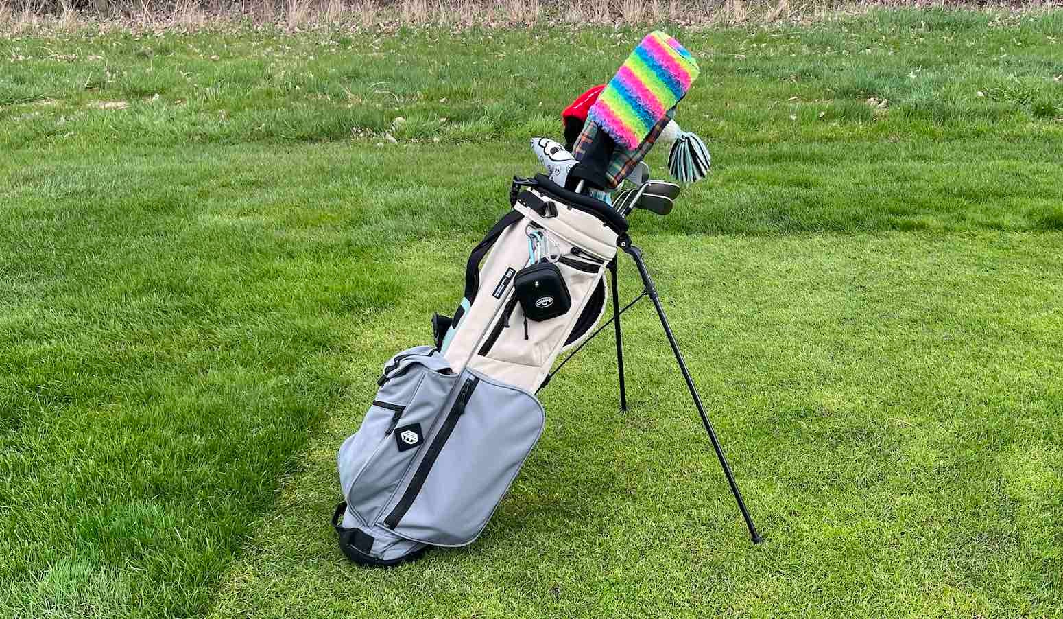 Rover stand bag side from jones