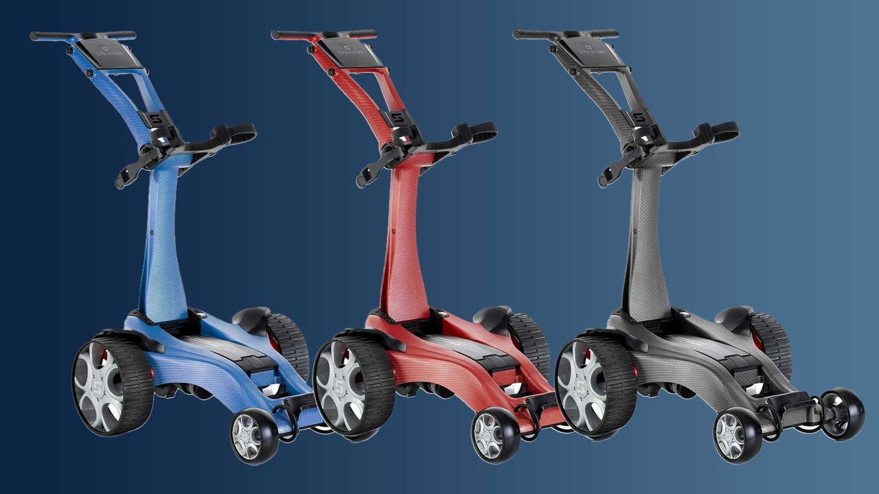 This cart won't just carry your bag, it follows you around the course