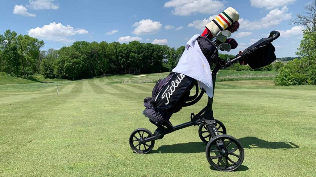 I tried it Why I loved the Bag Boy Nitron Auto Open Push Cart