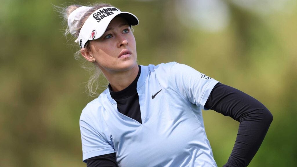 Nelly Korda back in contention chasing record-breaking win