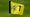 A close-up image of a yellow 2024 PGA Championship flag at Valhalla