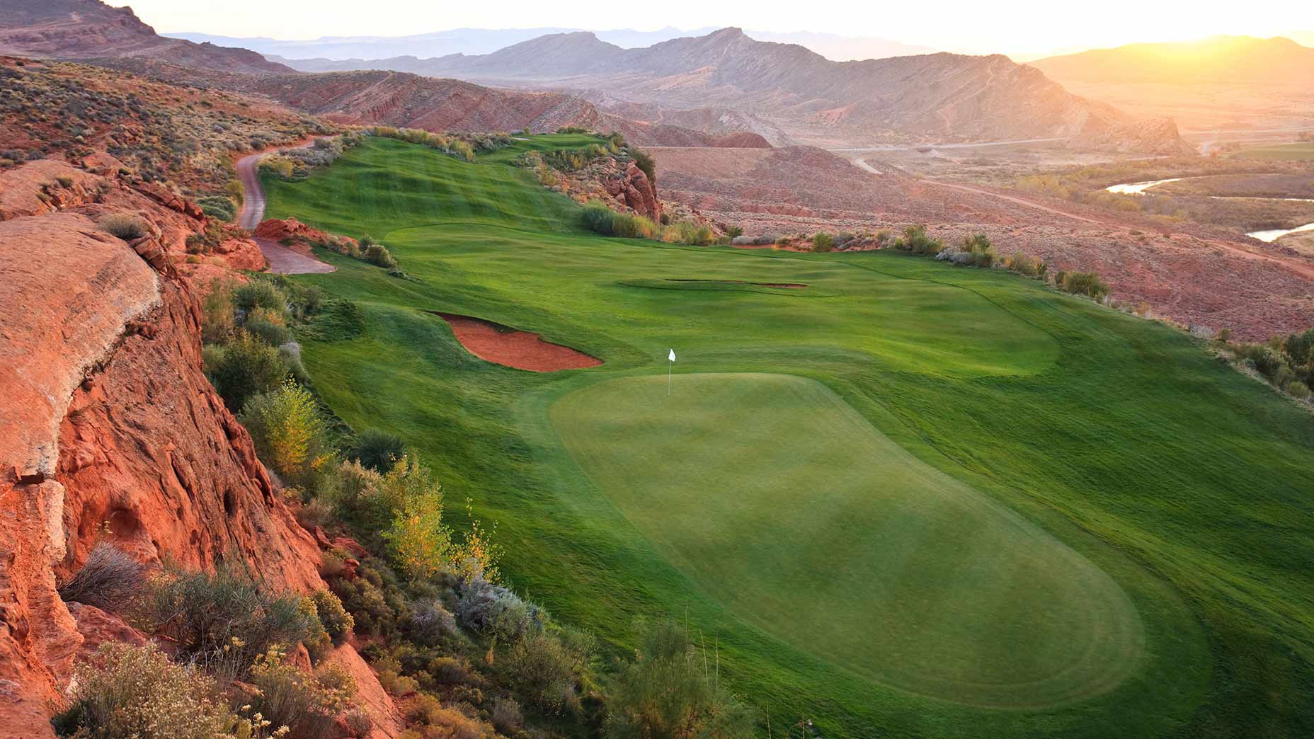 Sand Hollow Resort in Utah.