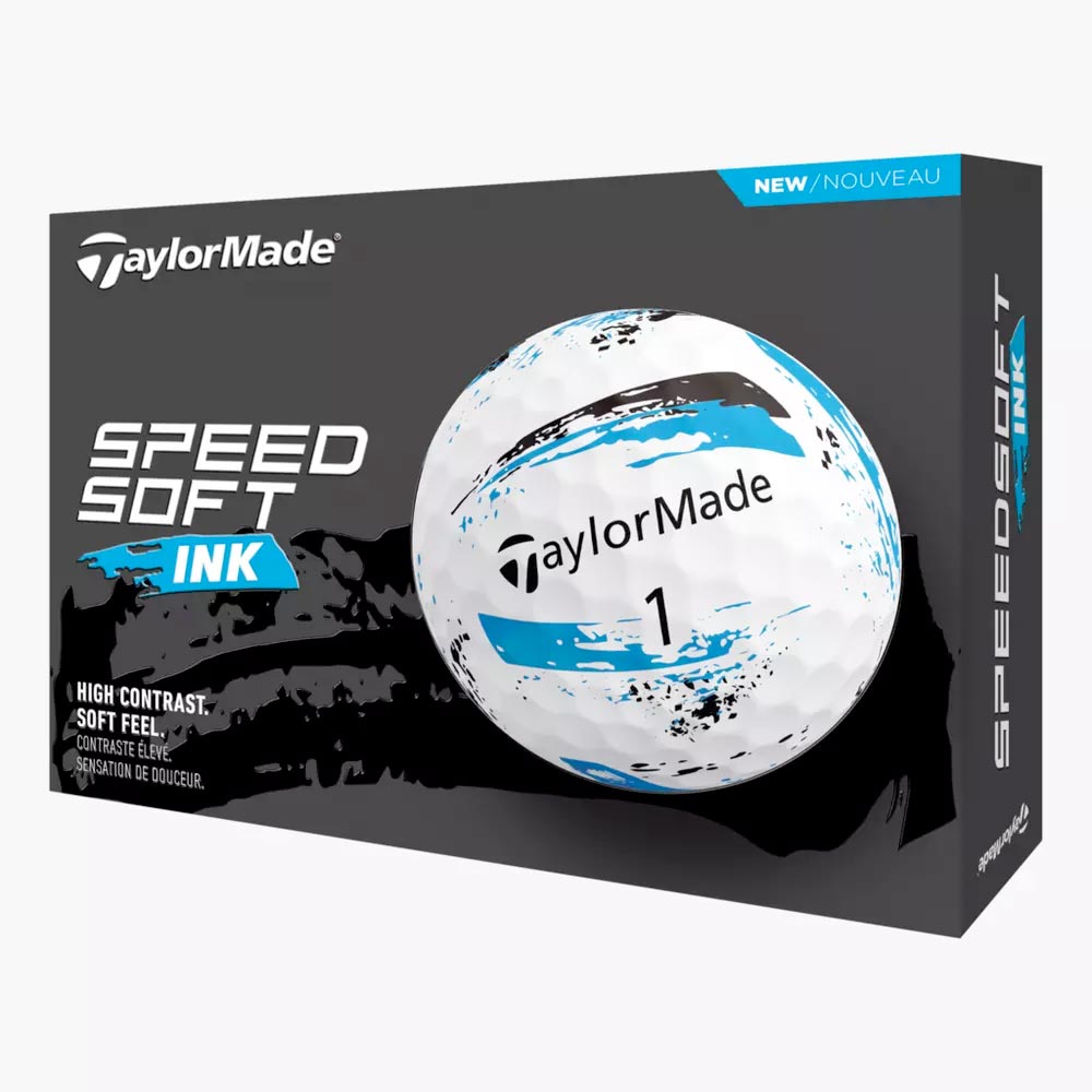 TaylorMade Speed Soft Ink golf balls