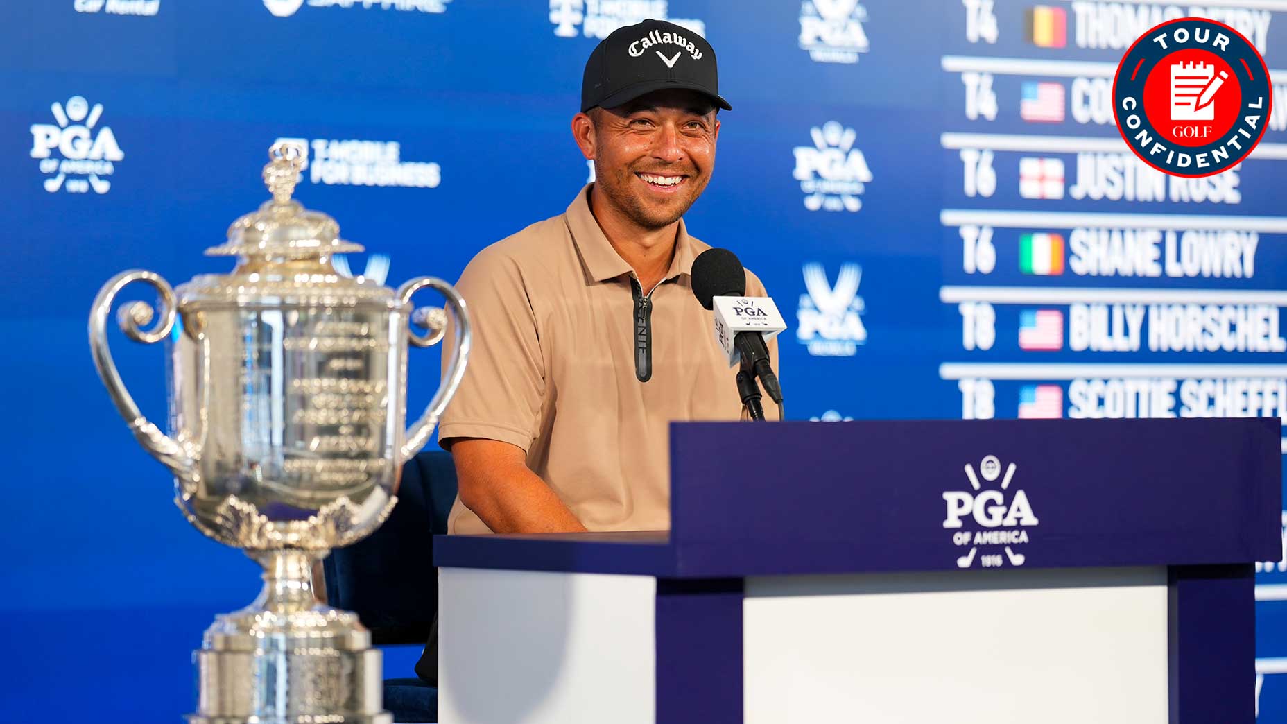 xander schauffele after winning the 2024 pga championship.